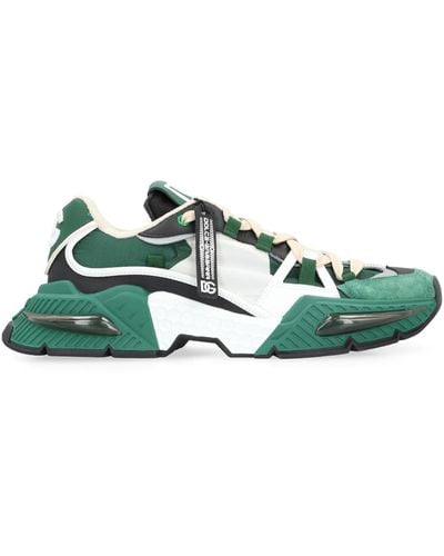 Dolce & Gabbana Airmaster Trainers With Inserts - Green