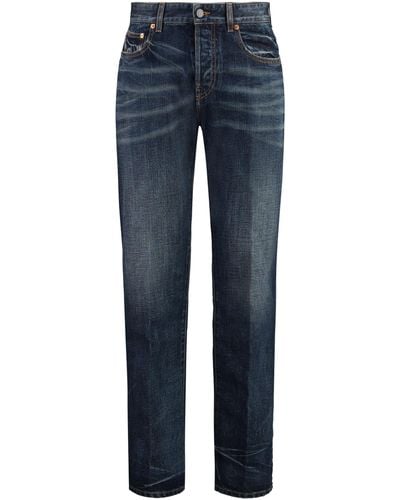Valentino Carrot-fit Jeans - Blue
