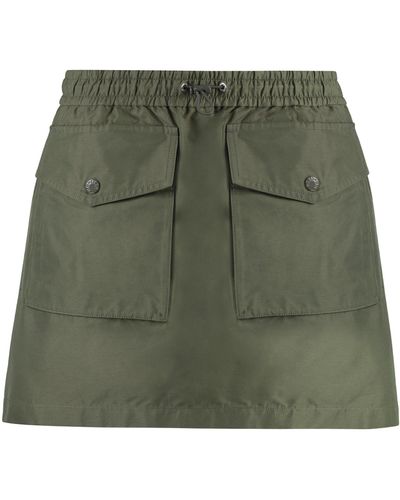 Moncler Taffetà Mini-skirt - Green