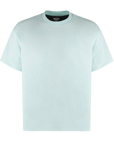 Bottega Veneta T-shirt girocollo in cotone - Blu