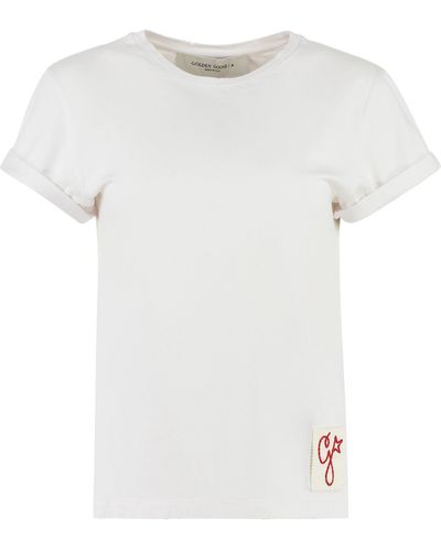 Golden Goose Doris Cotton T-shirt - White