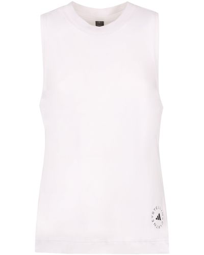adidas By Stella McCartney Logo Sporty Tank-top - White