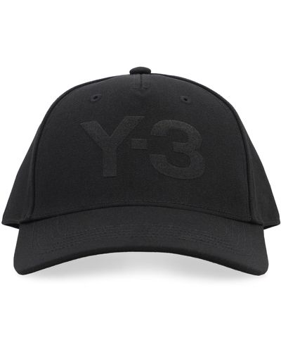 Y-3 Cappello da baseball con logo - Nero