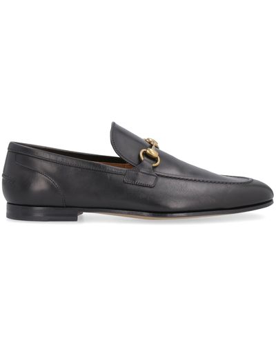 Gucci Jordaan Leather Loafer - Black