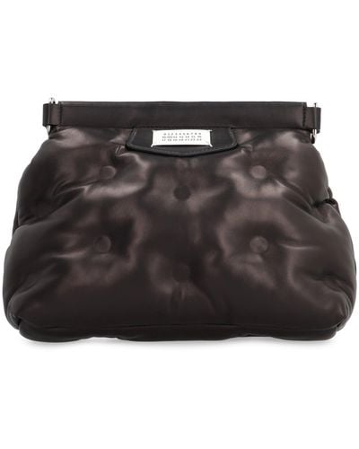Maison Margiela Glam Slam Leather Bag - Black