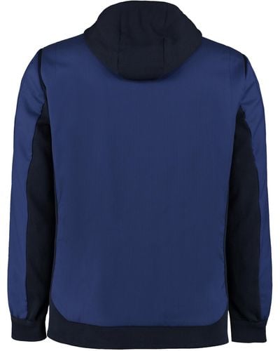 Sease Wool-cotton Blend Sweatshirt - Blue