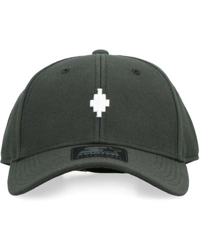 Marcelo Burlon Cappello da baseball Cross - Verde