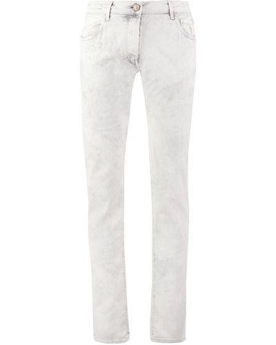 handpicked Jeans slim fit Orvieto - Bianco