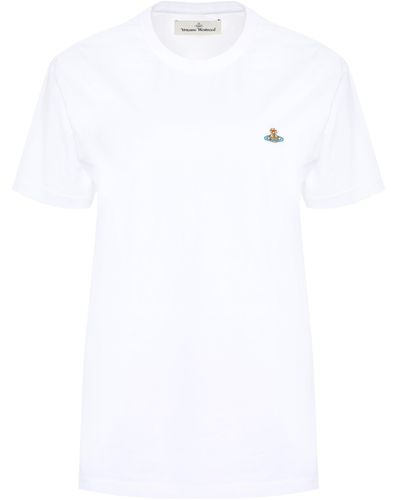 Vivienne Westwood Cotton Crew-Neck T-Shirt - White