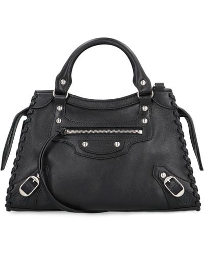 Balenciaga Neo Cagole Xs Leather Bag - Black