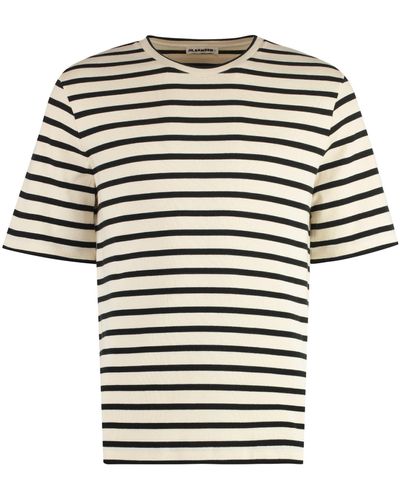 Jil Sander Cotton Crew-neck T-shirt - Black