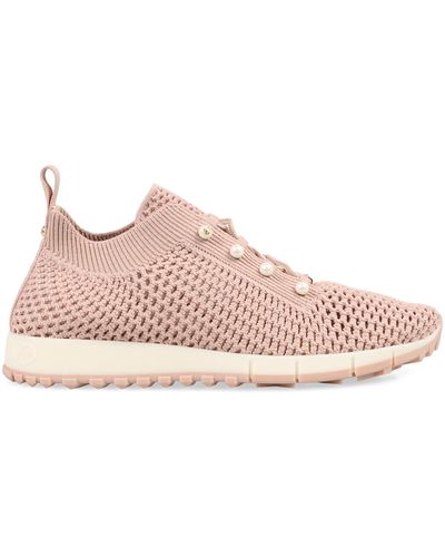 Jimmy Choo Veles Low-top Trainers - Pink