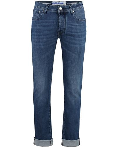 Jacob Cohen Jeans slim fit Bard - Blu
