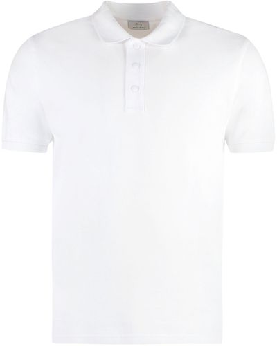 Woolrich Cotton-Piqué Polo Shirt - White