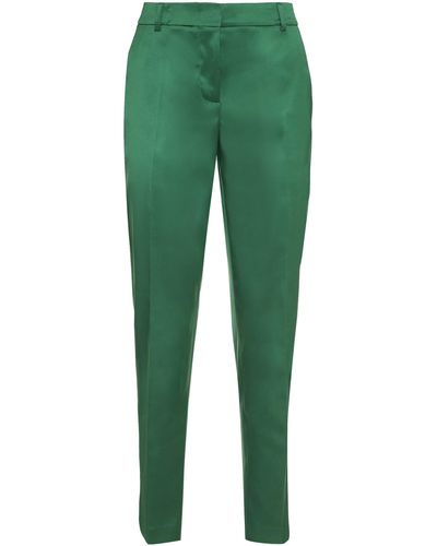 Boutique Moschino Pantaloni in raso - Verde