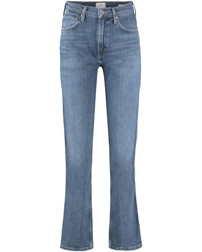 Citizens of Humanity Daphne Stovepipe Jeans - Blue
