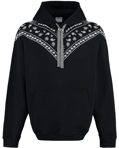 Marcelo Burlon Felpa con cappuccio - Nero