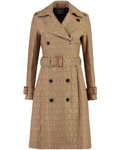 Versace Trench coat in misto cotone - Neutro