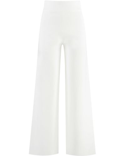 P.A.R.O.S.H. Pantaloni in maglia - Bianco