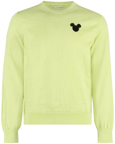 Comme des Garçons X Disney - Maglione girocollo a maniche lunghe - Verde