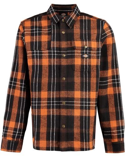 Dickies Nimmons Check Print Cotton Shirt - Multicolor