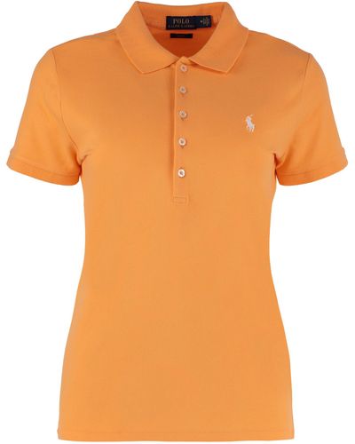 Polo Ralph Lauren Cotton-piqué Polo Shirt - Orange