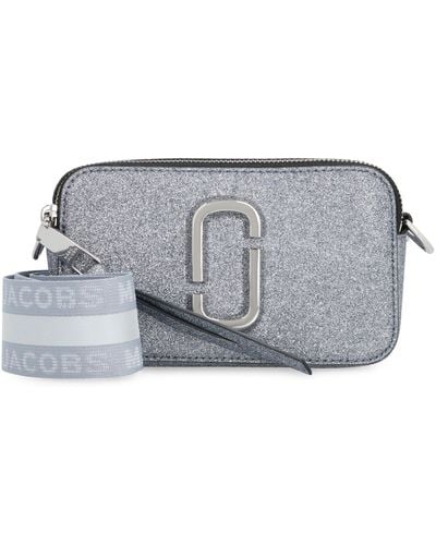 Marc Jacobs The Snapshot Leather Camera Bag - Gray