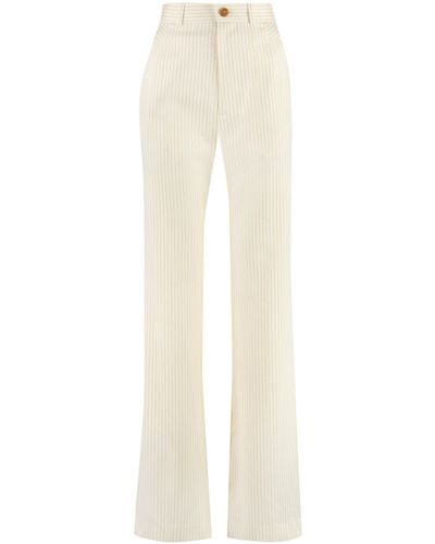 Vivienne Westwood Ray Virgin Wool Trousers - White