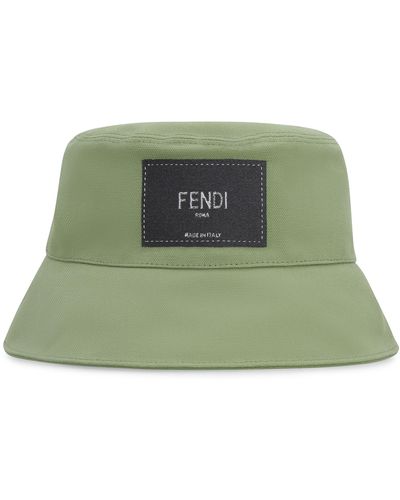 Fendi Cappello da pescatore - Verde