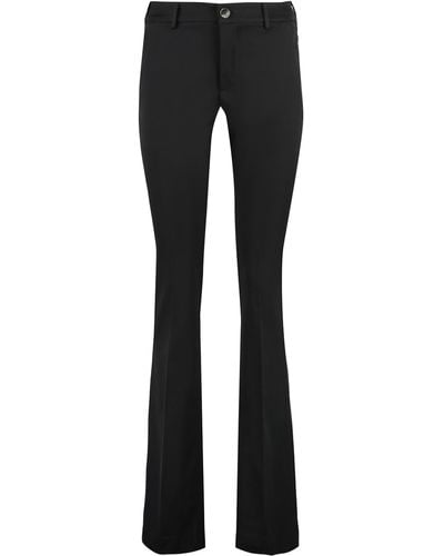 PT01 Elsa Viscose Trousers - Black