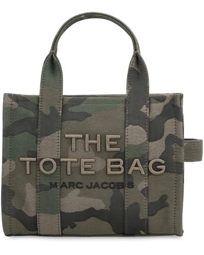 Marc Jacobs The Camo Jacquard Small Tote Bag - Black