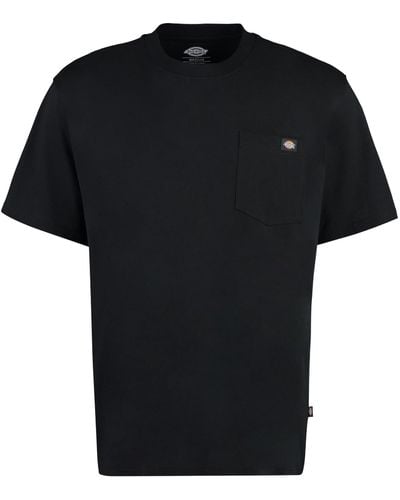 Dickies T-shirt girocollo in cotone - Nero