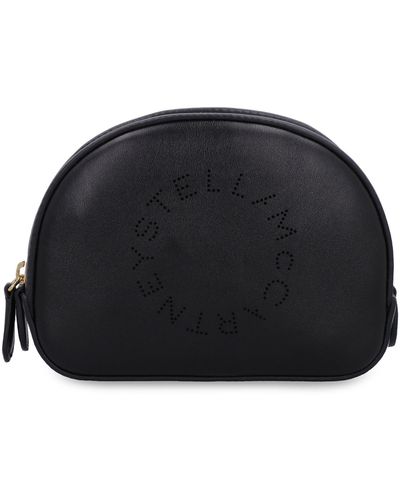 Stella McCartney Stella Logo Wash Bag - Black