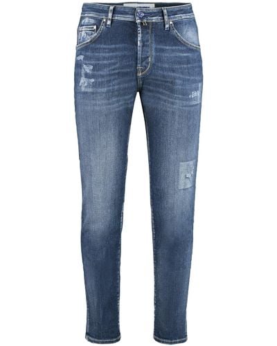Jacob Cohen Jeans slim fit Scott - Blu