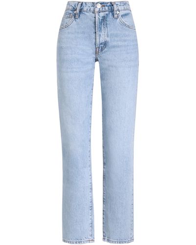 FRAME Jeans straight leg Le Slouch - Blu