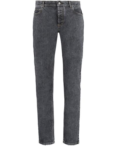 Balmain Jeans slim fit a 5 tasche - Blu