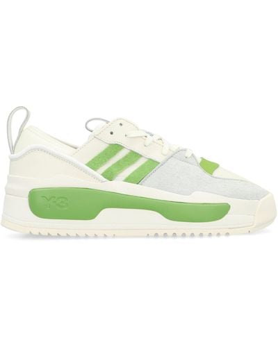 Y-3 Rivalry Low-Top Sneakers - Green