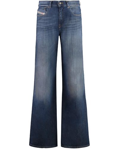 DIESEL 1978 D-akemi Bootcut Jeans - Blue
