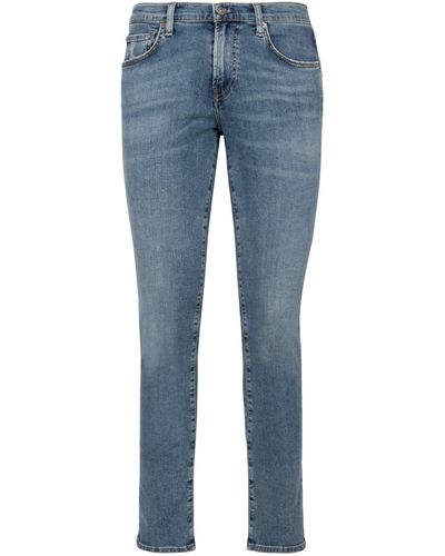 Citizens of Humanity Jeans in cotone stretch - Blu