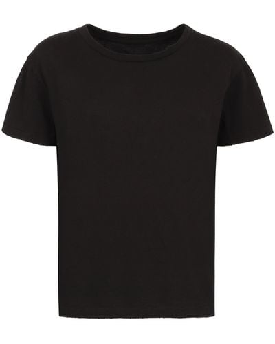Nili Lotan Brady Cotton T-shirt - Black