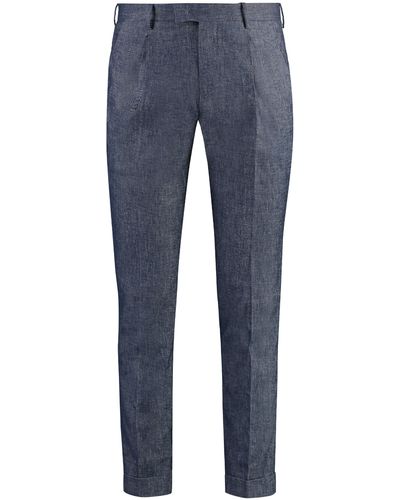 PT01 Slim Fit Chino Trousers - Blue