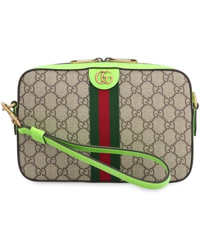 Gucci Ophidia GG Supreme Fabric Shoulder-bag - Green