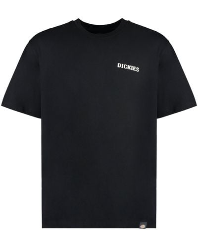 Dickies T-shirt Hays in cotone con logo - Nero