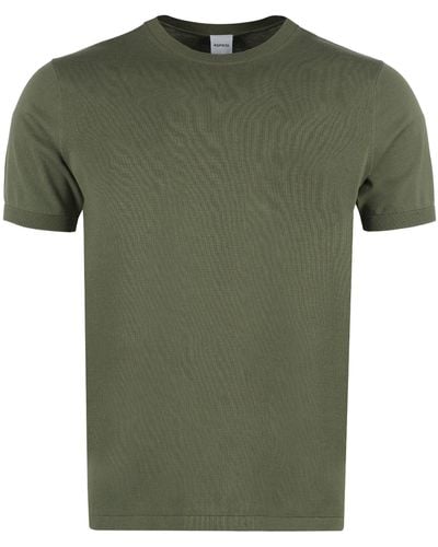 Aspesi T-shirt in maglia di cotone - Verde