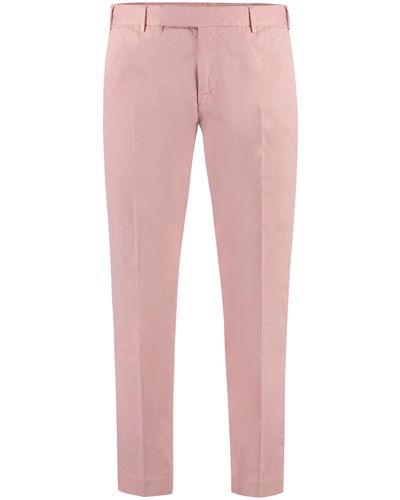 PT01 Long Cotton Trousers - Pink