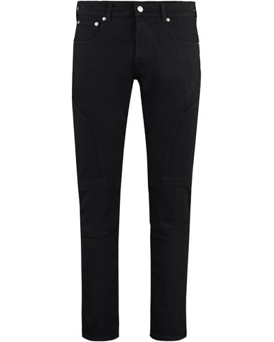 Alexander McQueen 5 Pocket Skinny Jeans - Black