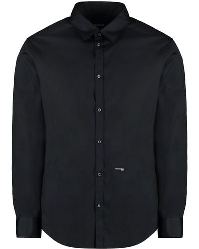 DSquared² Dan Cotton Shirt - Black