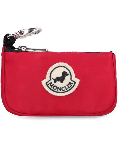 Moncler Genius Moncler & Poldo Dog Couture - Satin Bag Holder - Red