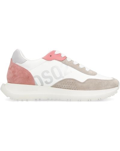 DSquared² Sneakers low-top Running in pelle - Bianco