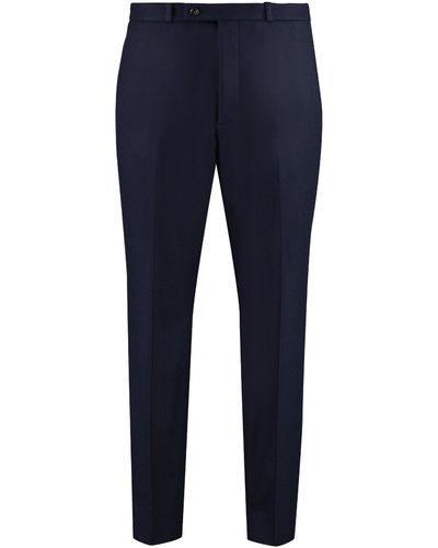 Gucci Pantaloni in lana - Blu